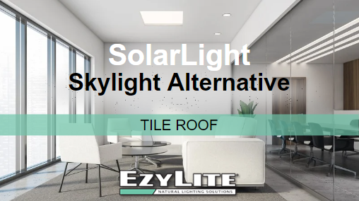 EzyLite SolarLight Square: Tile Roof